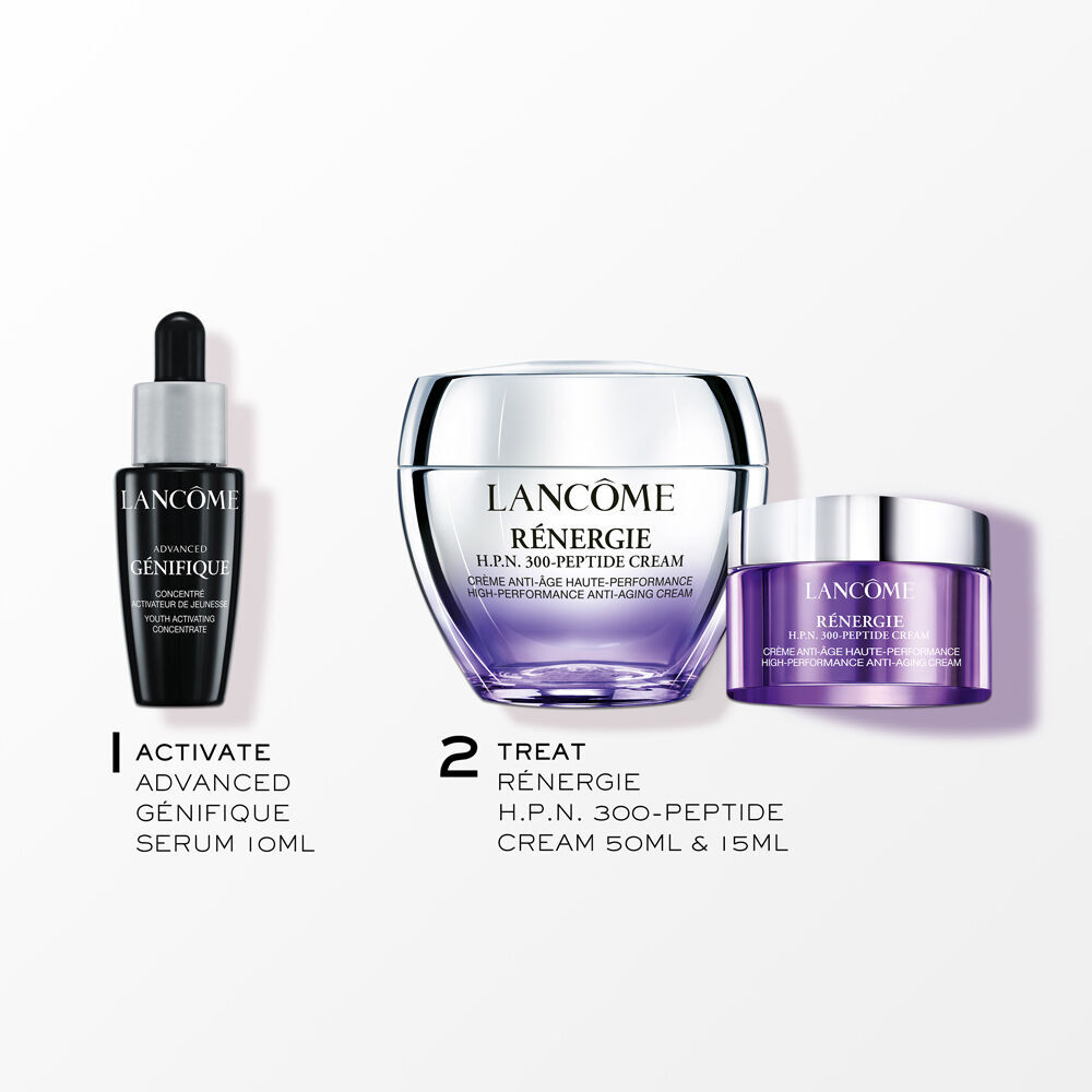 ПОДАРЪЧЕН КОМПЛЕКТ RENERGIE H.P.N. 300-PEPTIDE CREAM 50МЛ