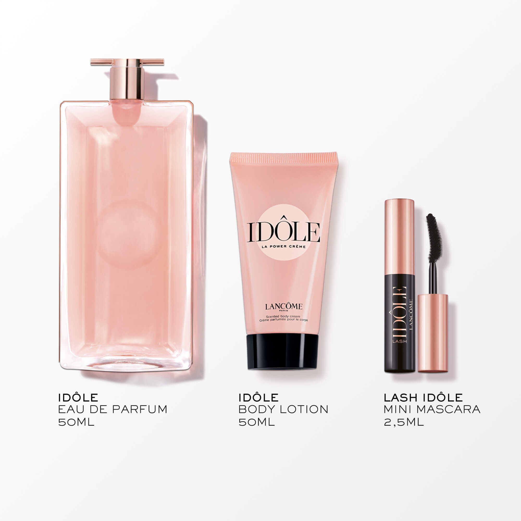 IDOLE 50ML КОМПЛЕКТ ЗА ВЪНШЕН ВИД НА ОЧИТЕ