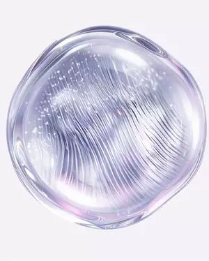 Илюстрация на молекулите Renergie - Lancome