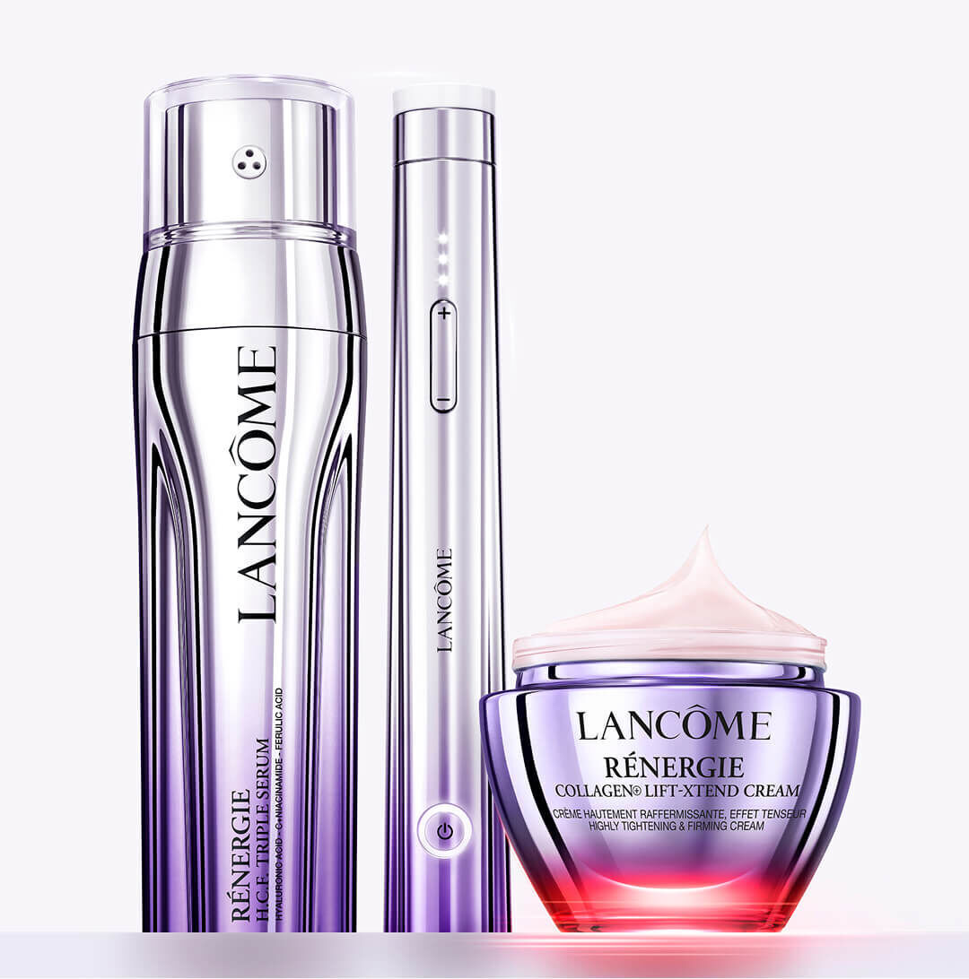 Визуален образ на Lancome Renergie за илюстрация на грижа за кожата
