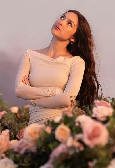 Визия на Lancome с красиво гримирани очи